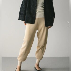 Walter Baker Beige Ribbed Knitwear